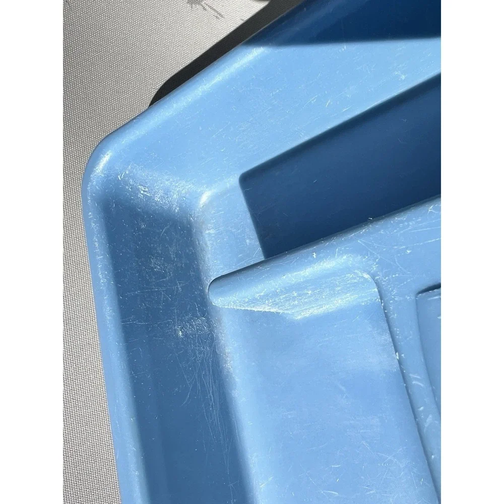 Rubbermaid 2919 Light Blue Silverware Keeper Tray Organizer Flatware‎